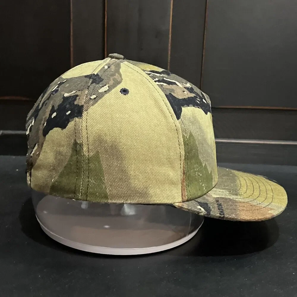 Vintage 80s Camo SnapBack Hat
